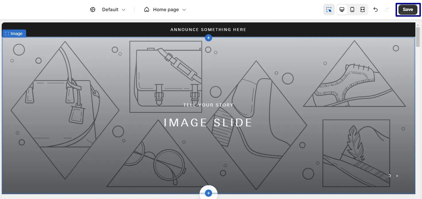 Save your settings and preview the results on your store.